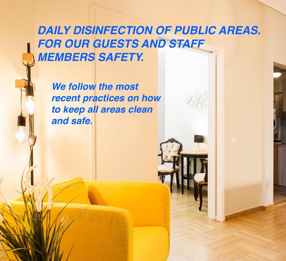 Safe Quiet Rooms In Apartment Close To Metro Station And Walk Acropolis Athen Eksteriør bilde